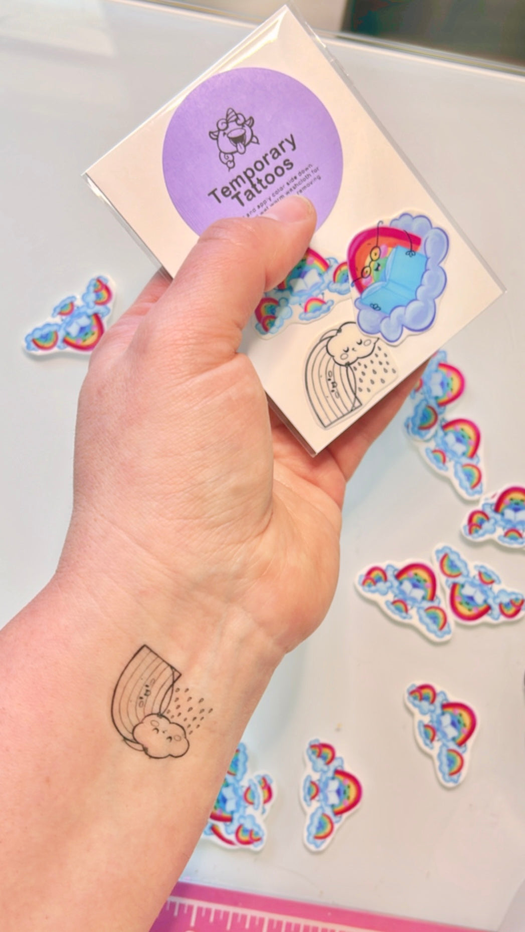 Temporary Tattoos - Rainbows