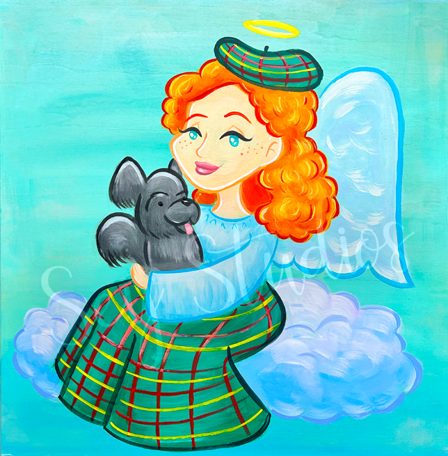 "Angel Elsie & Scottie" Design