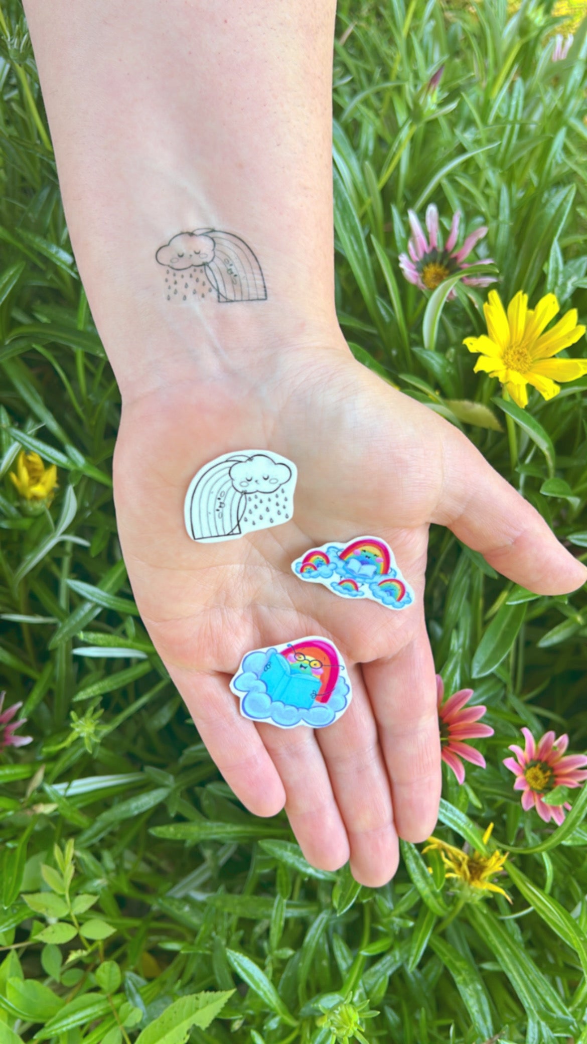 Temporary Tattoos - Rainbows