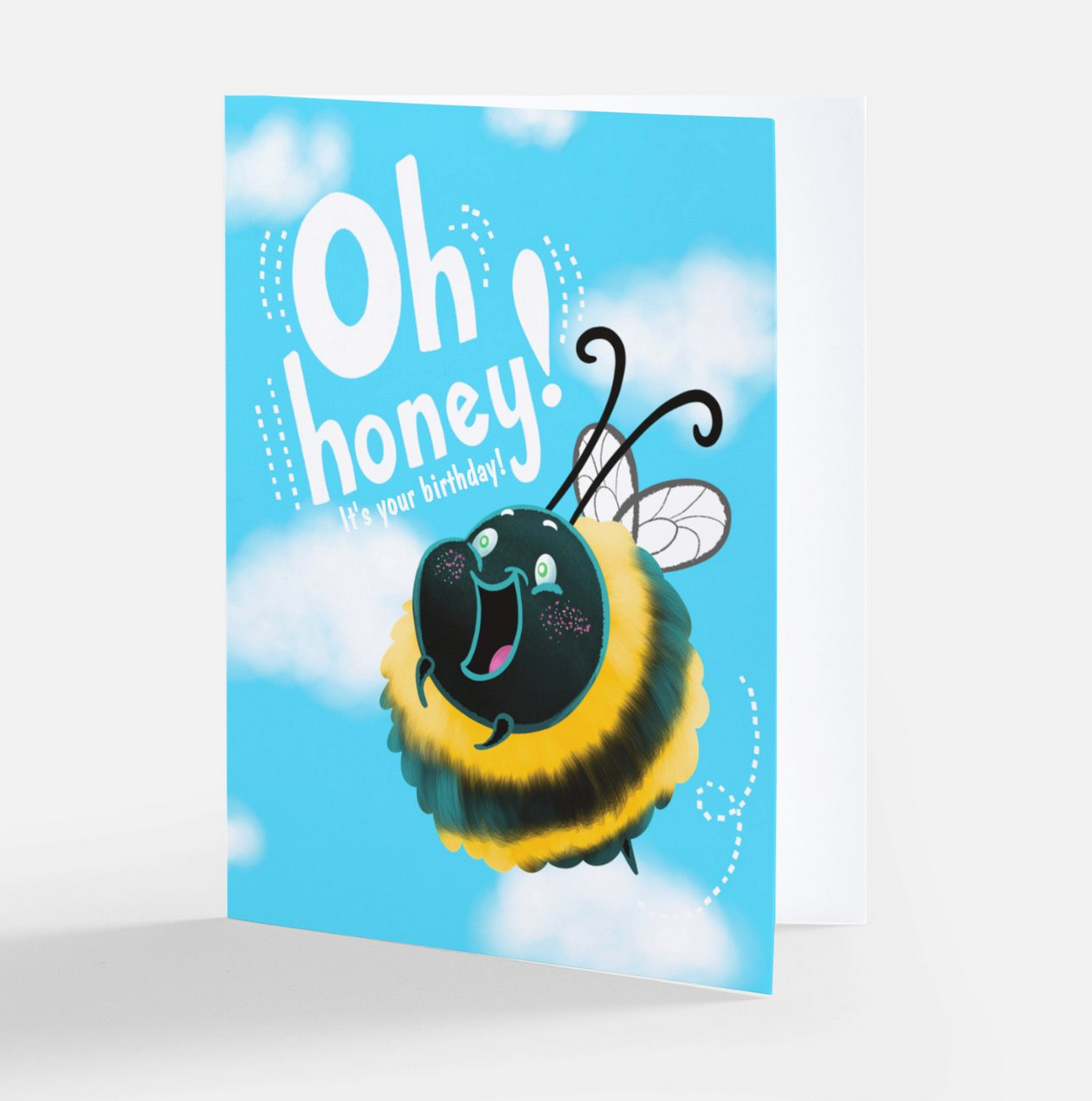 "Oh honey! It's your birthday!" Birthday Card