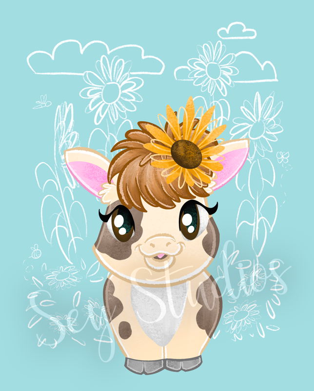 "Sunnie the Daydreamer" Design