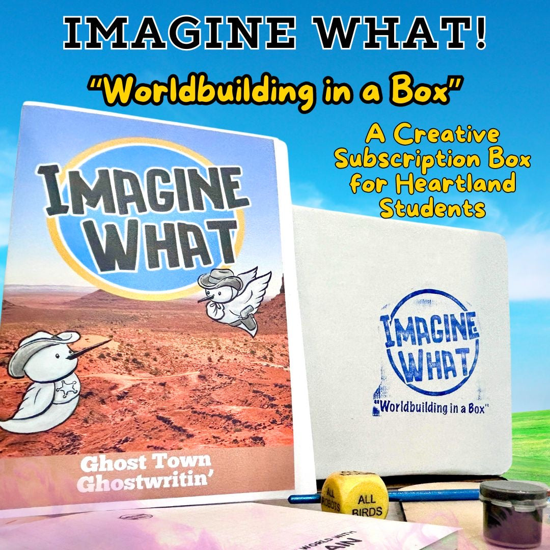 Imagine What Box - October's "Ghost Town Ghostwritin'" Box