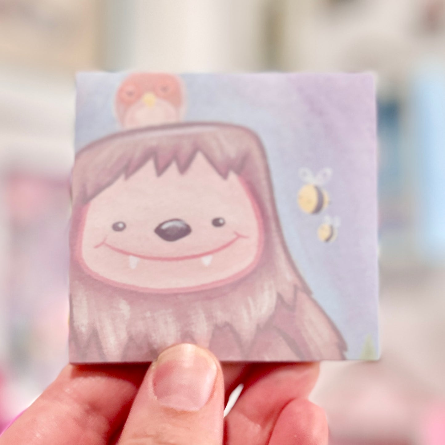 "Be Kind Bigfoot" Sticky Notes, Post-it Notes