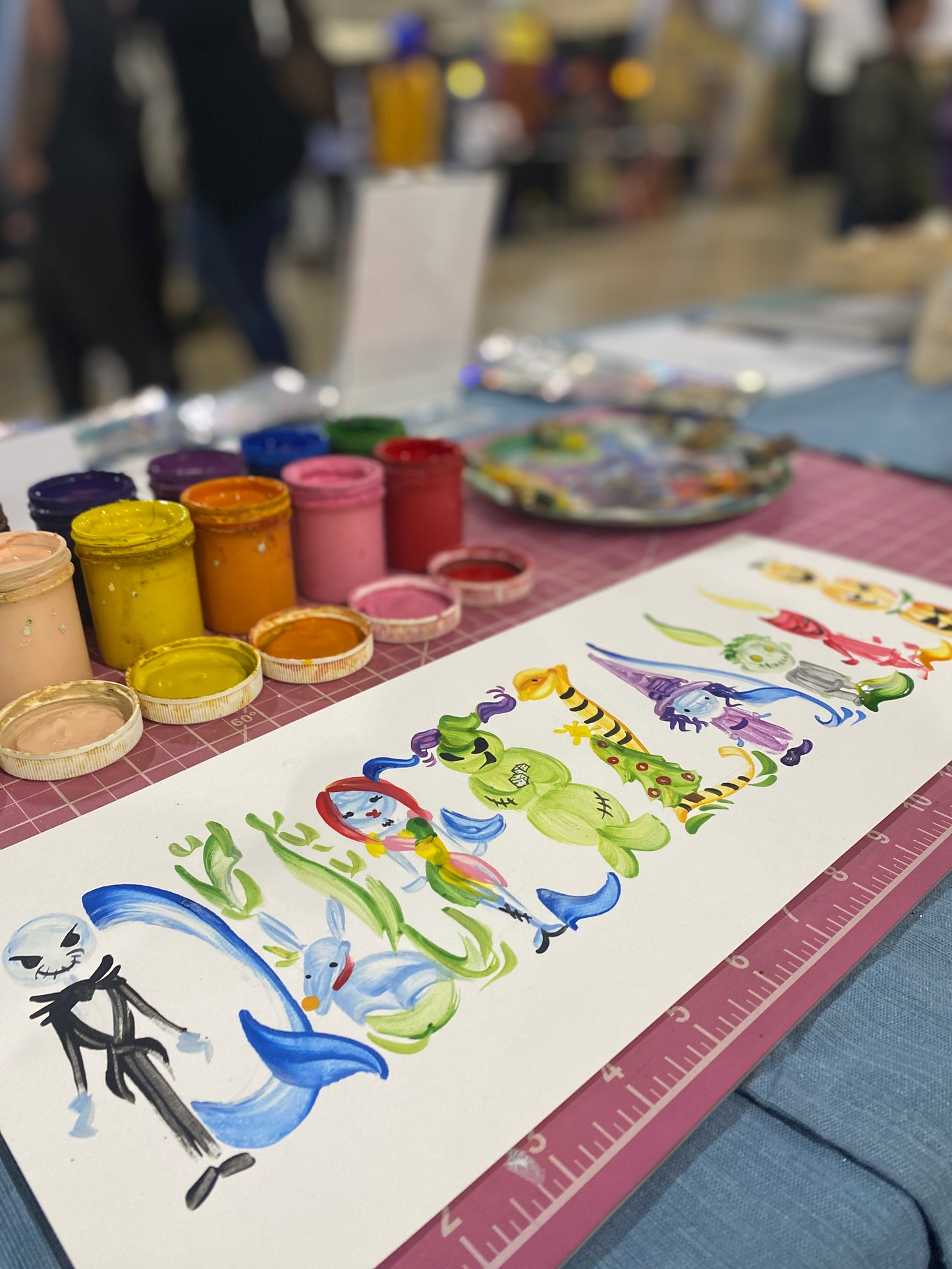 Personalized Character Name Paintings (custom, made to order, one-of-a-kind gift)