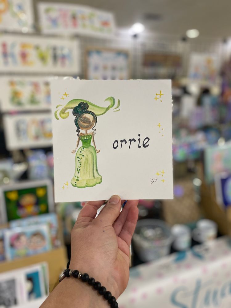 Name Painting - Princess/Royal/Fairytale - Personalized