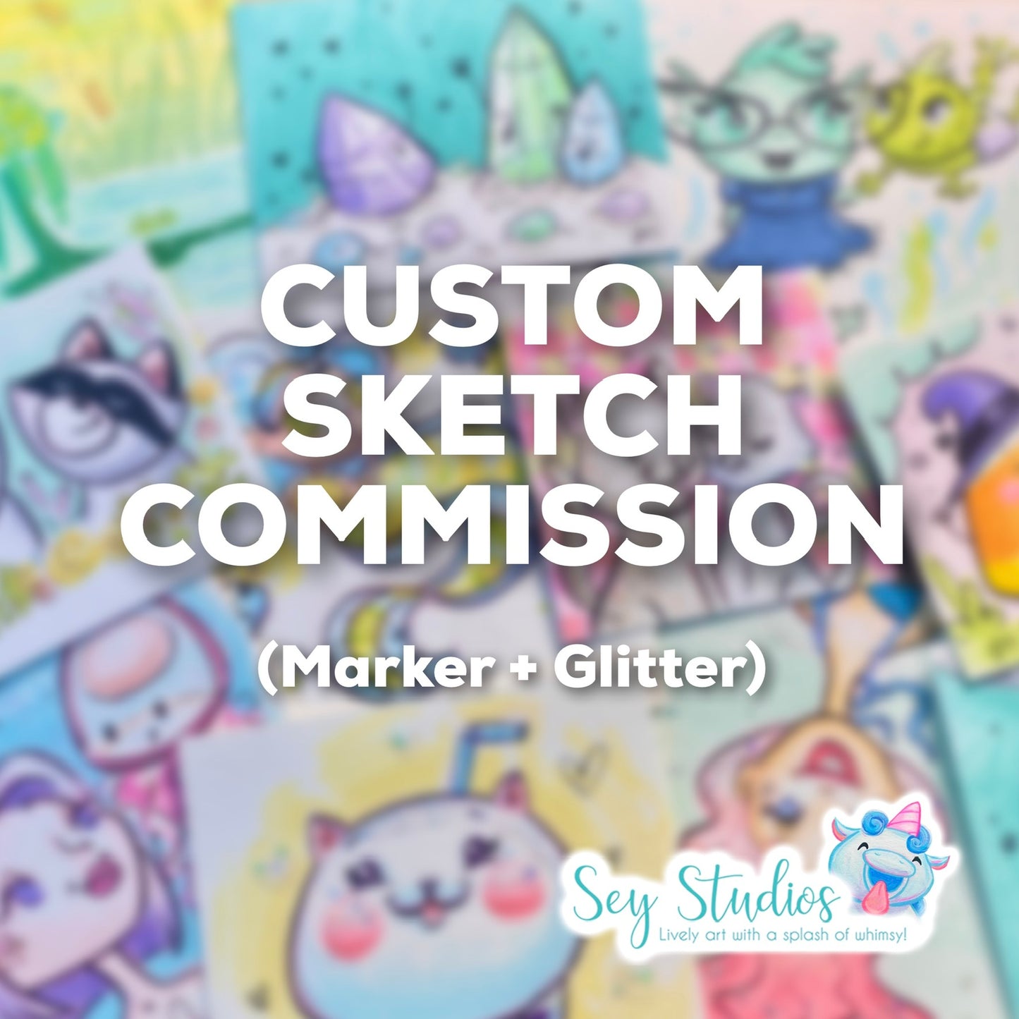 Custom Color Sketch Commission