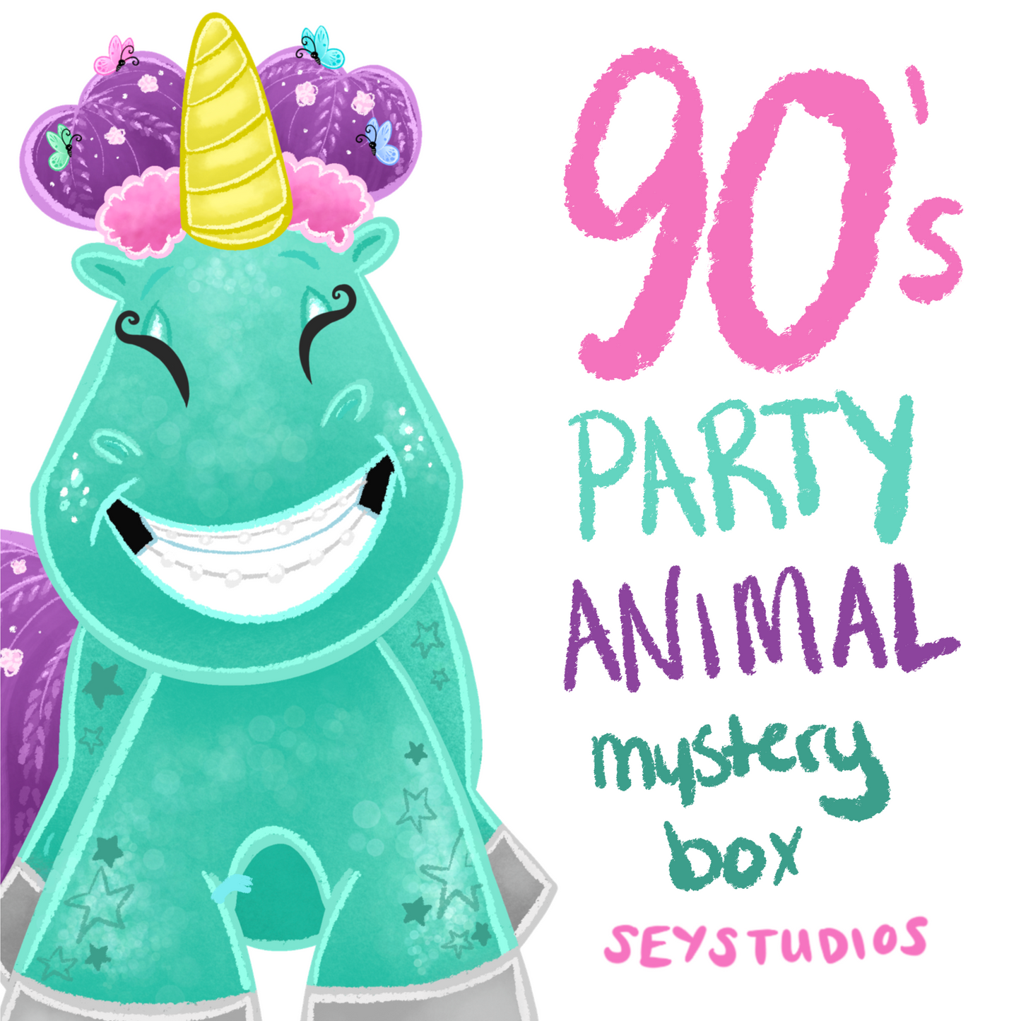 Sey's 90's Party Animal Mystery Box - LARGE