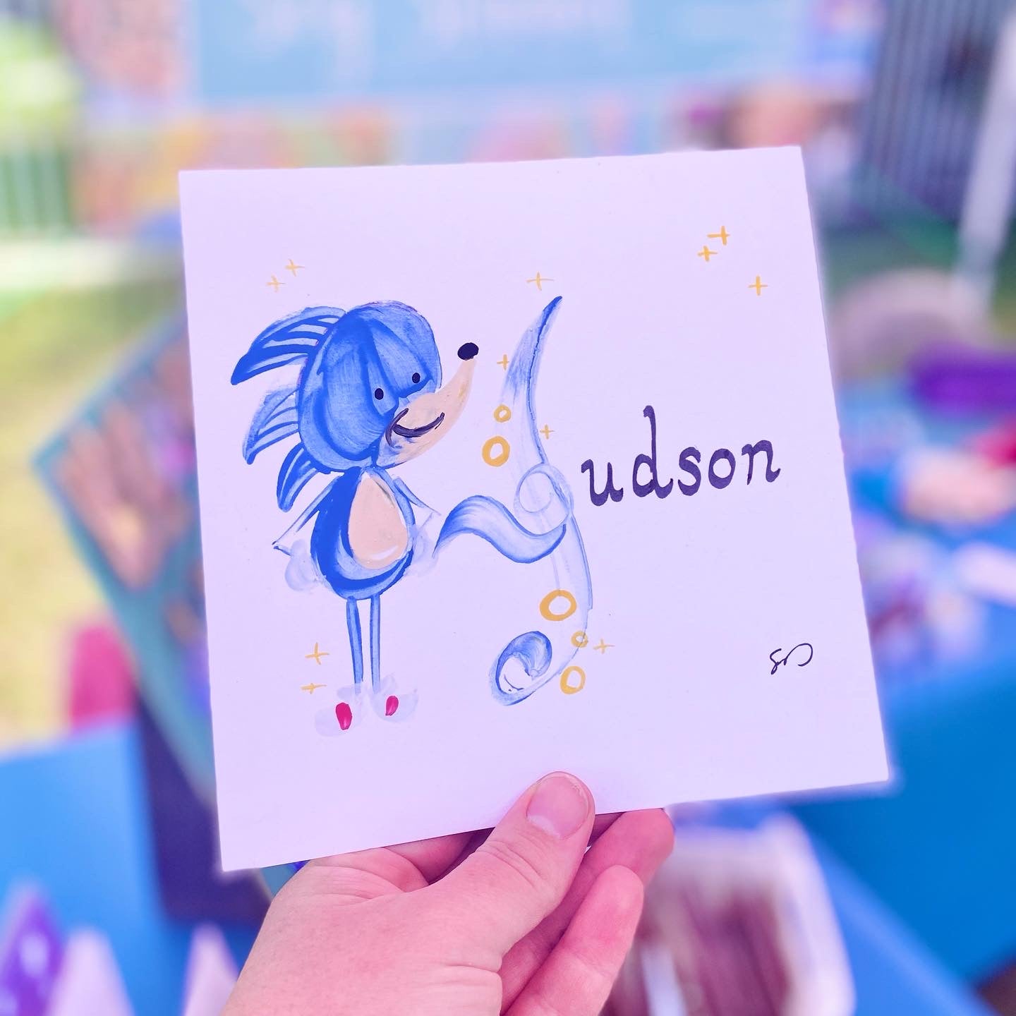 Personalized Character Name Paintings (custom, made to order, one-of-a-kind gift)