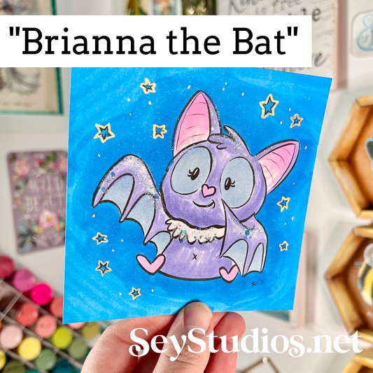 Original - “Brianna the Bat” Sketch