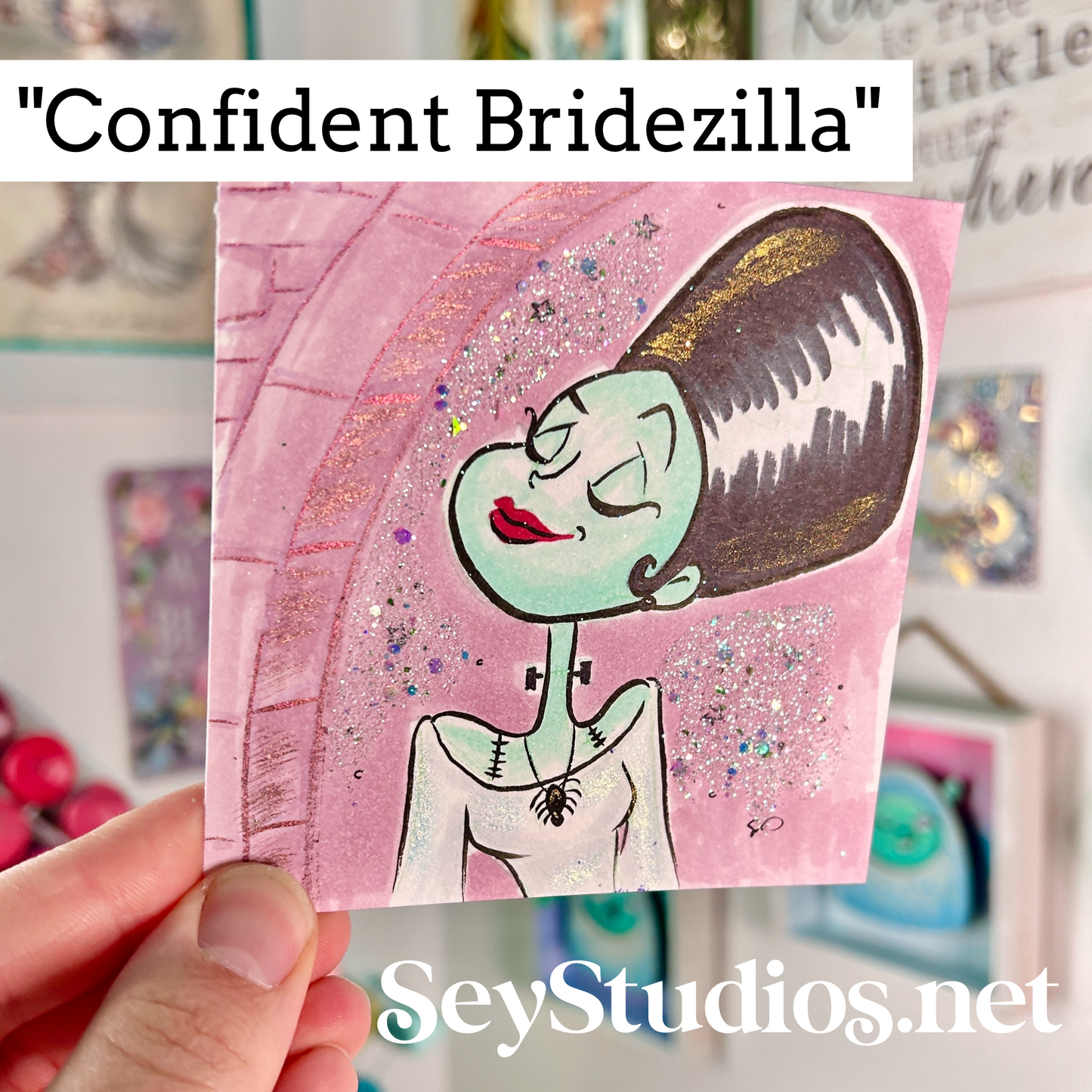 Original - “Confident Bridezilla” Sketch