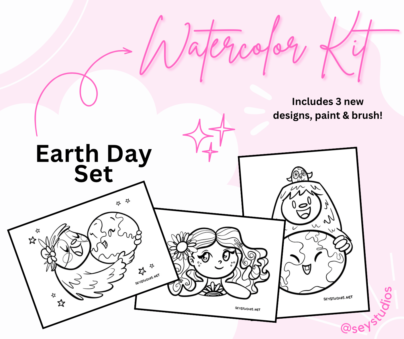Watercolor Kit - Earth Day
