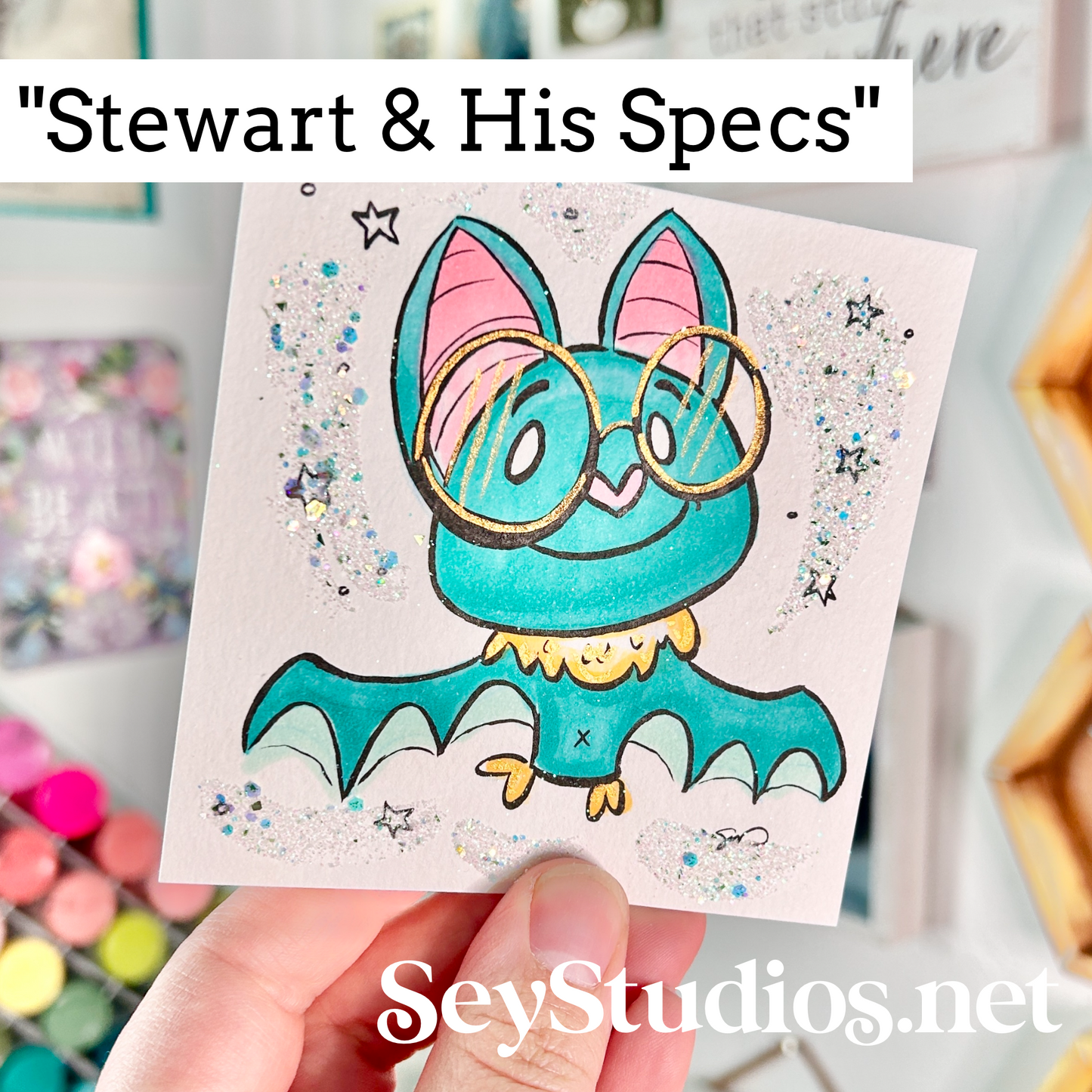 Original - “Stewart & His Specs” Sketch