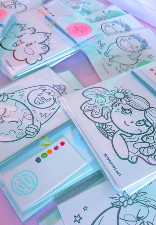 Watercolor Kit - Strong Women Saints Set