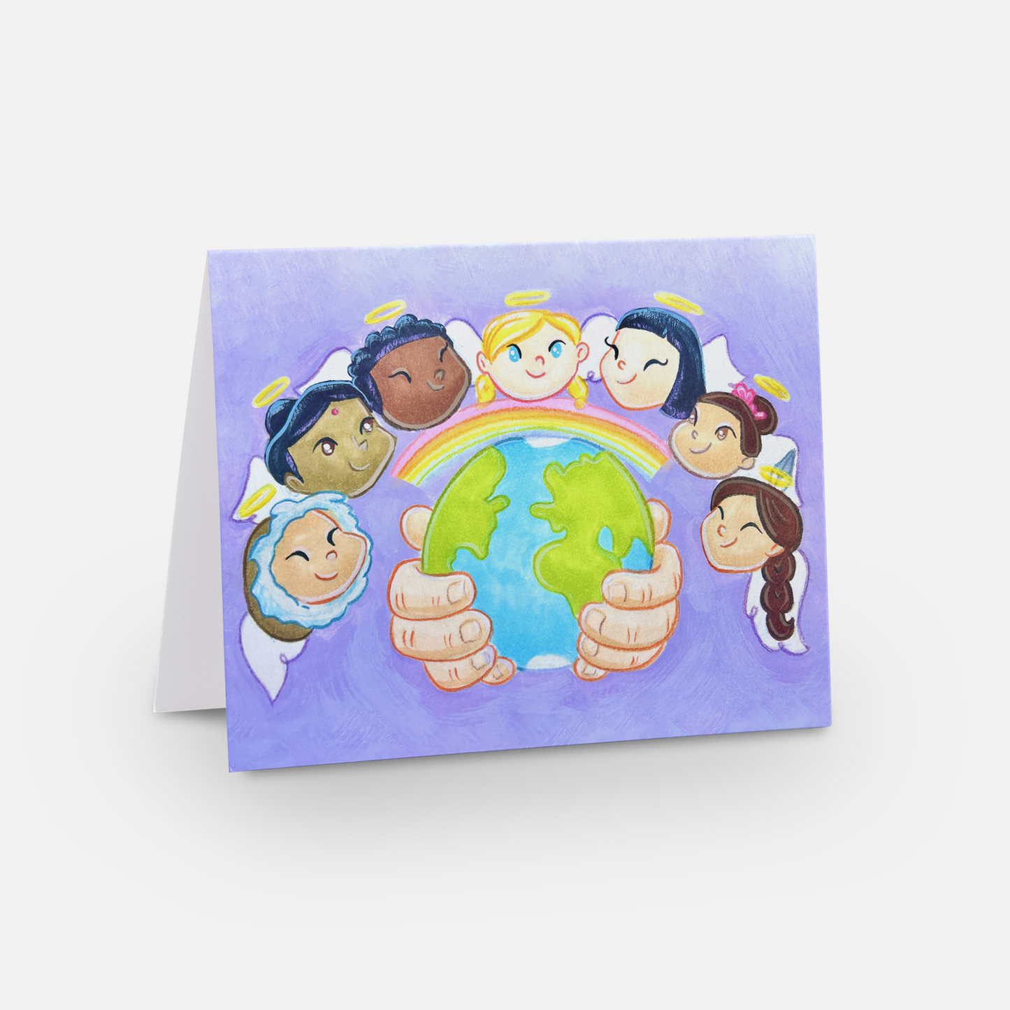 "Children of God" Greeting Card