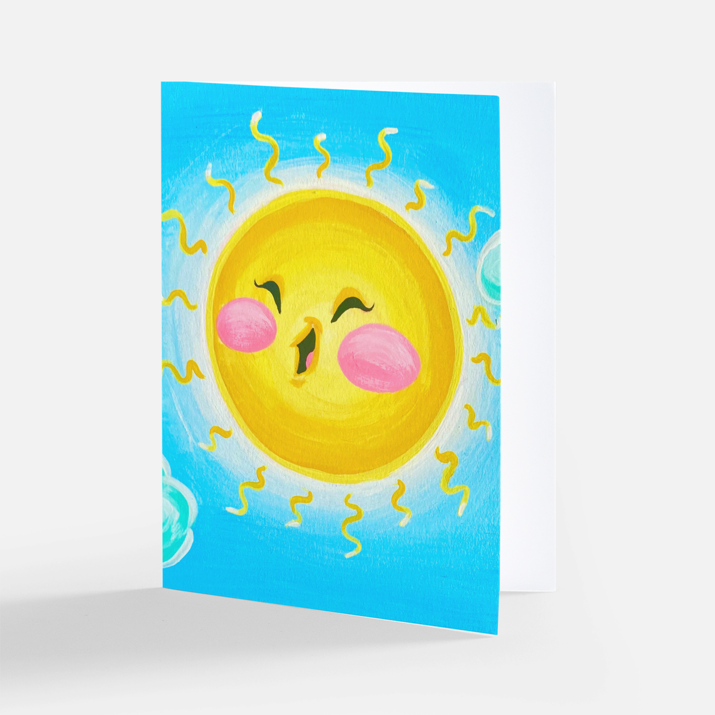 "Happy Sun" Greeting Card