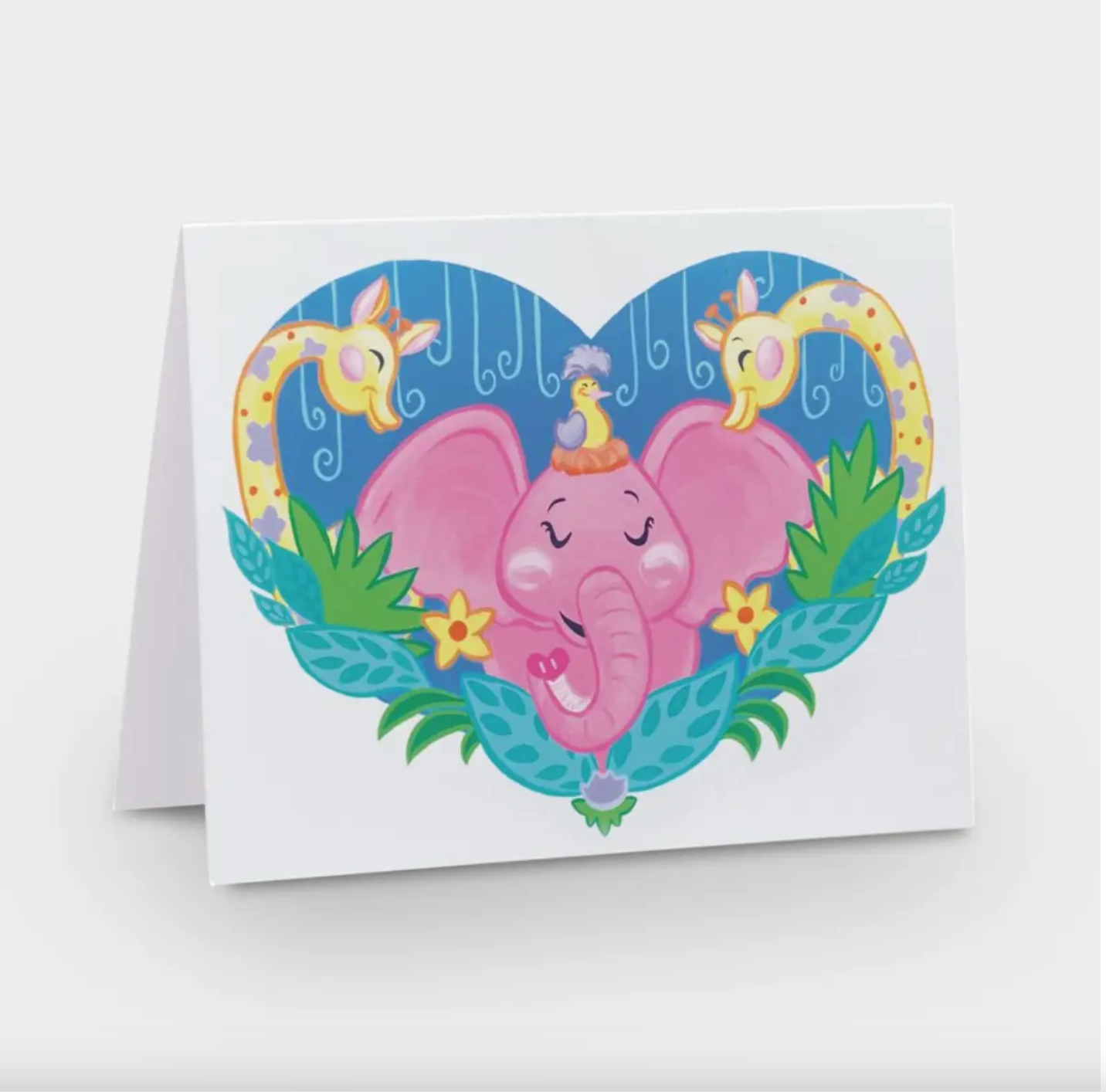 "Jungle Friends" Greeting Card