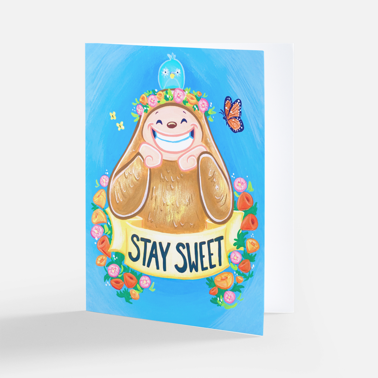 "Stay Sweet Sasquatch" Greeting Card