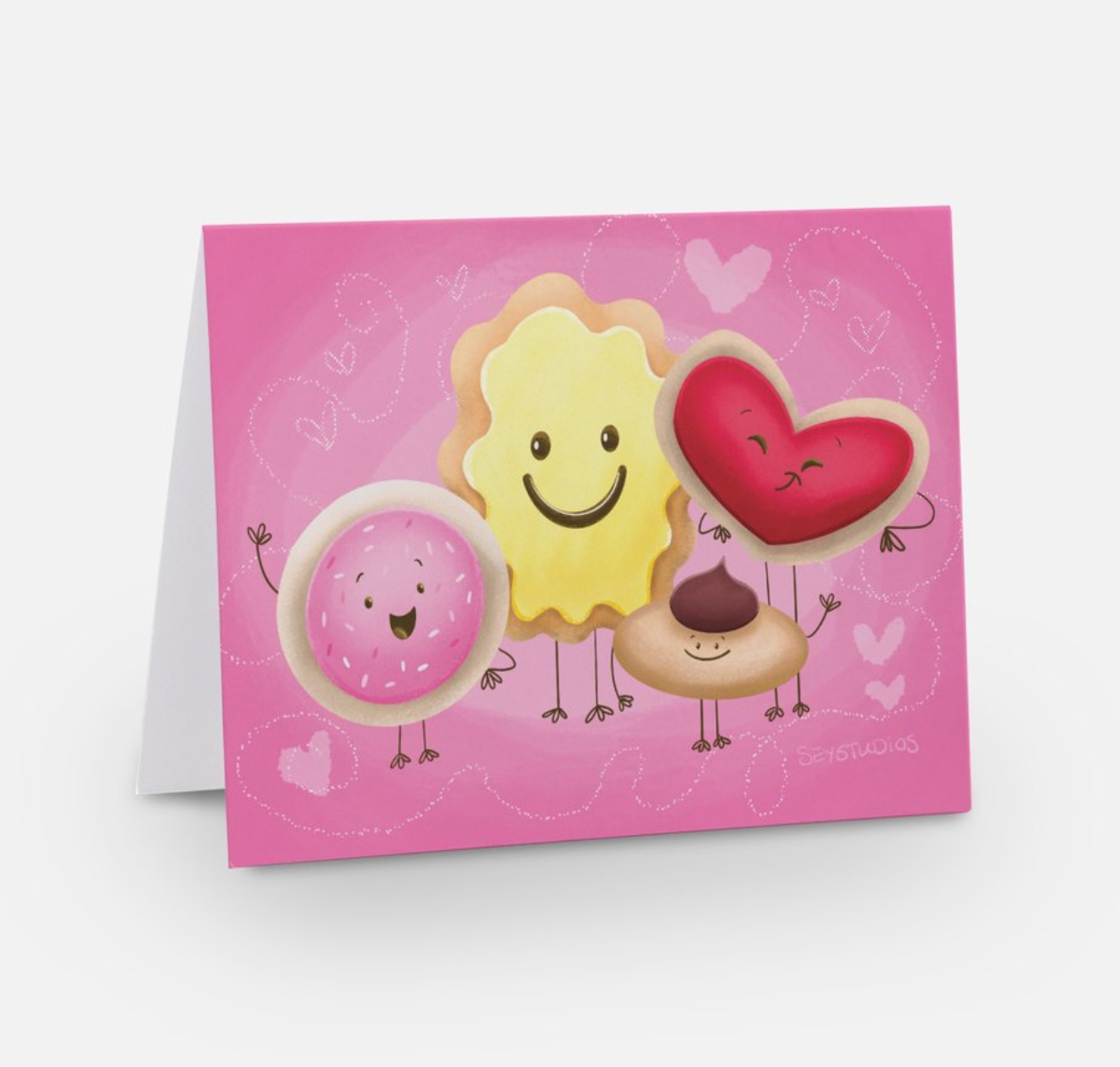 "Sweet Cookie Squad" Greeting Card