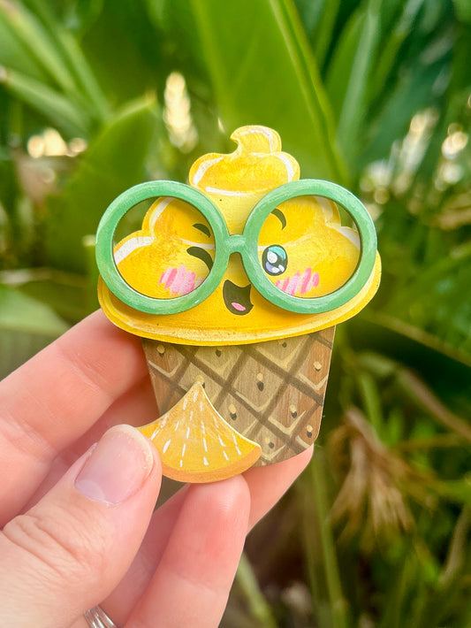 Brooch - "Dole Whip Gene"