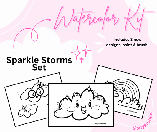 Watercolor Kit - Sparkle Storms