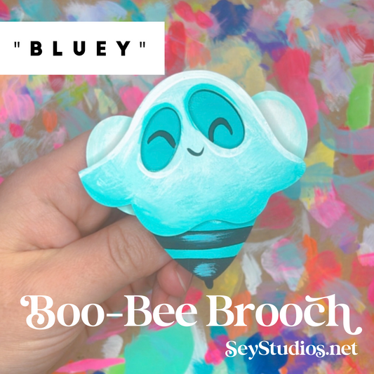 Brooch - "Bluey the Boo-Bee Brooch"