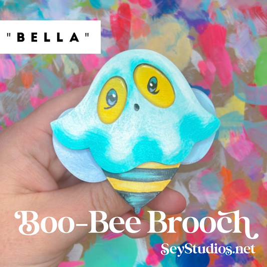 Brooch - "Bella the Boo-Bee Brooch"