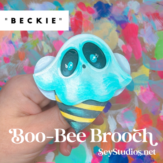 Brooch - "Beckie the Boo-Bee Brooch"