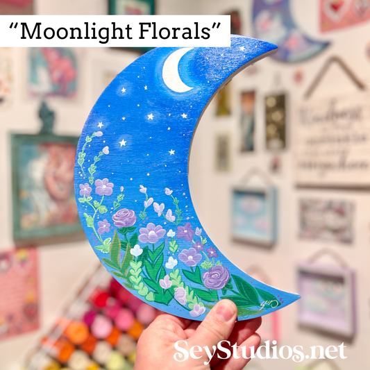 Original - “Moonlight Florals”