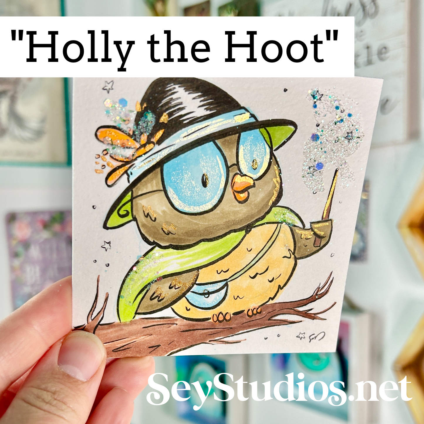 Original - “Holly the Hoot” Sketch
