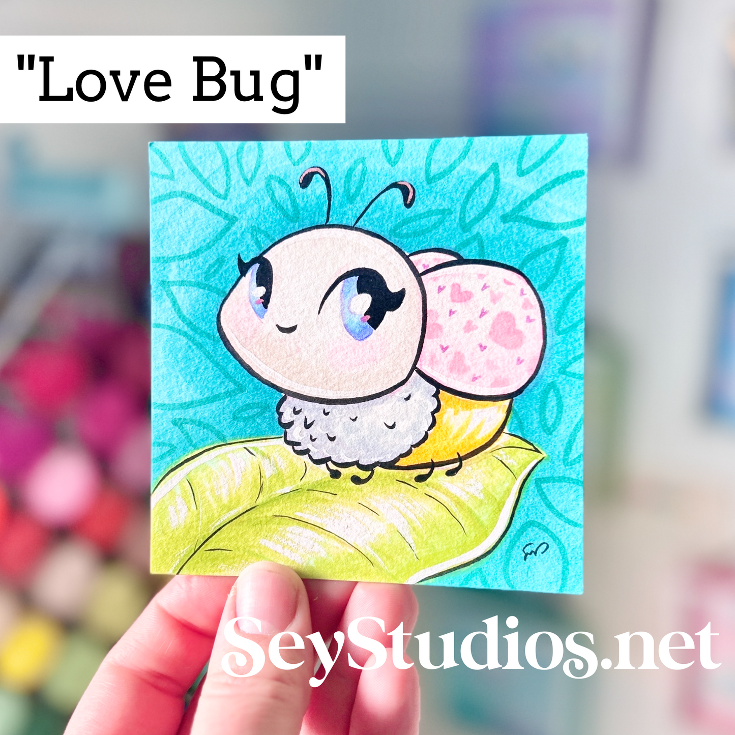 Original - "Love Bug” Sketch