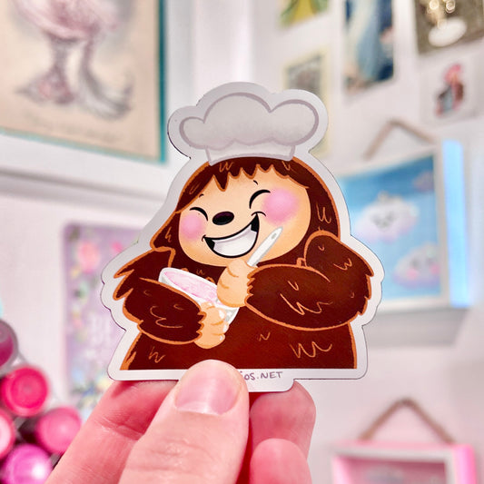 "Baking with Bigfoot" Limited Edition Magnet