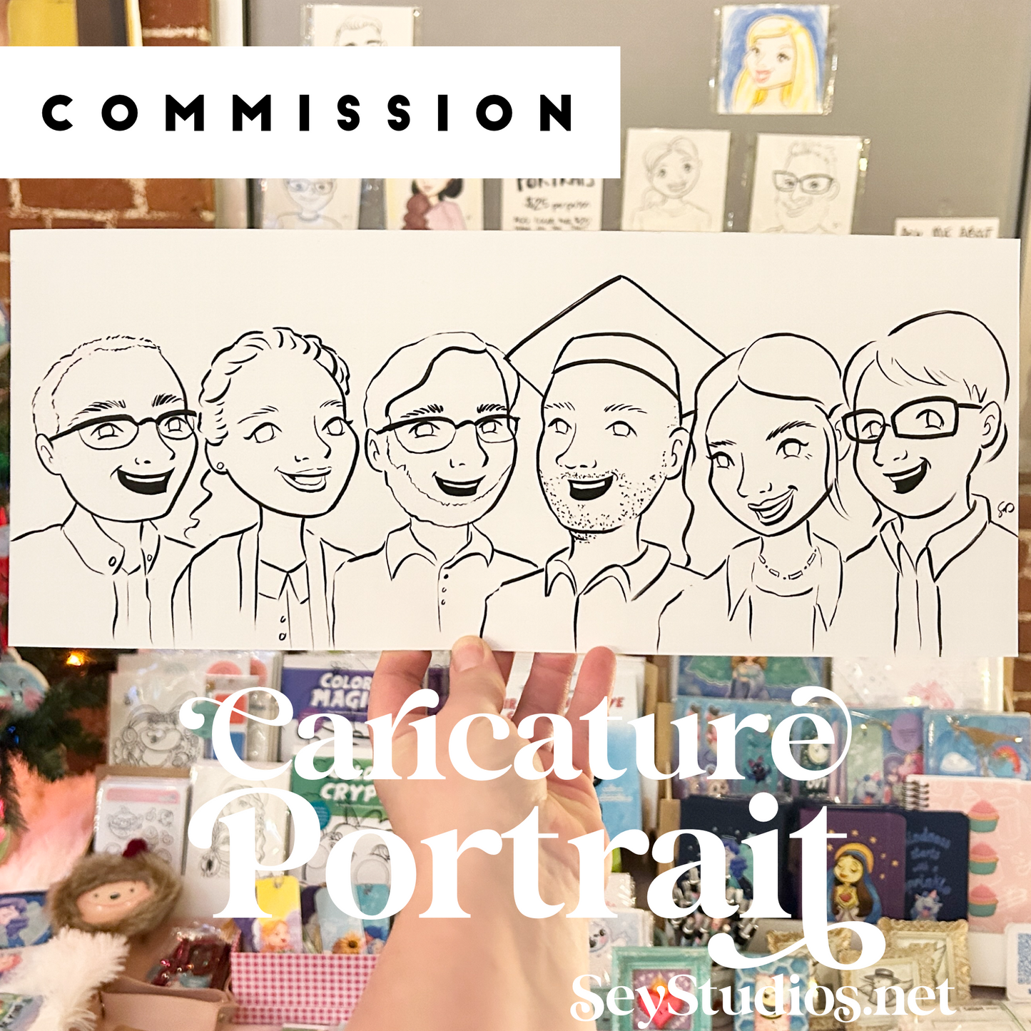 Commission a Caricature Portrait!