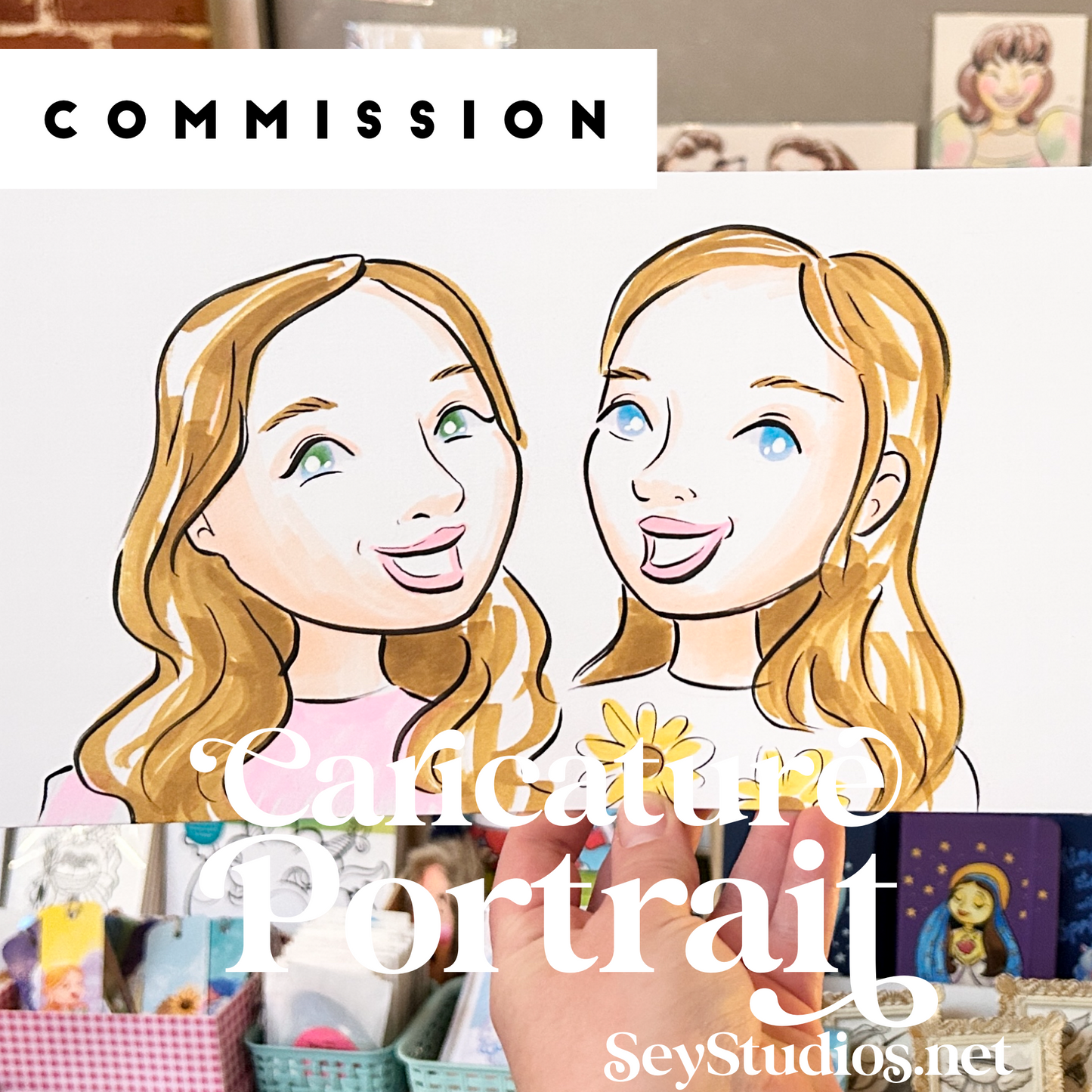 Commission a Caricature Portrait!