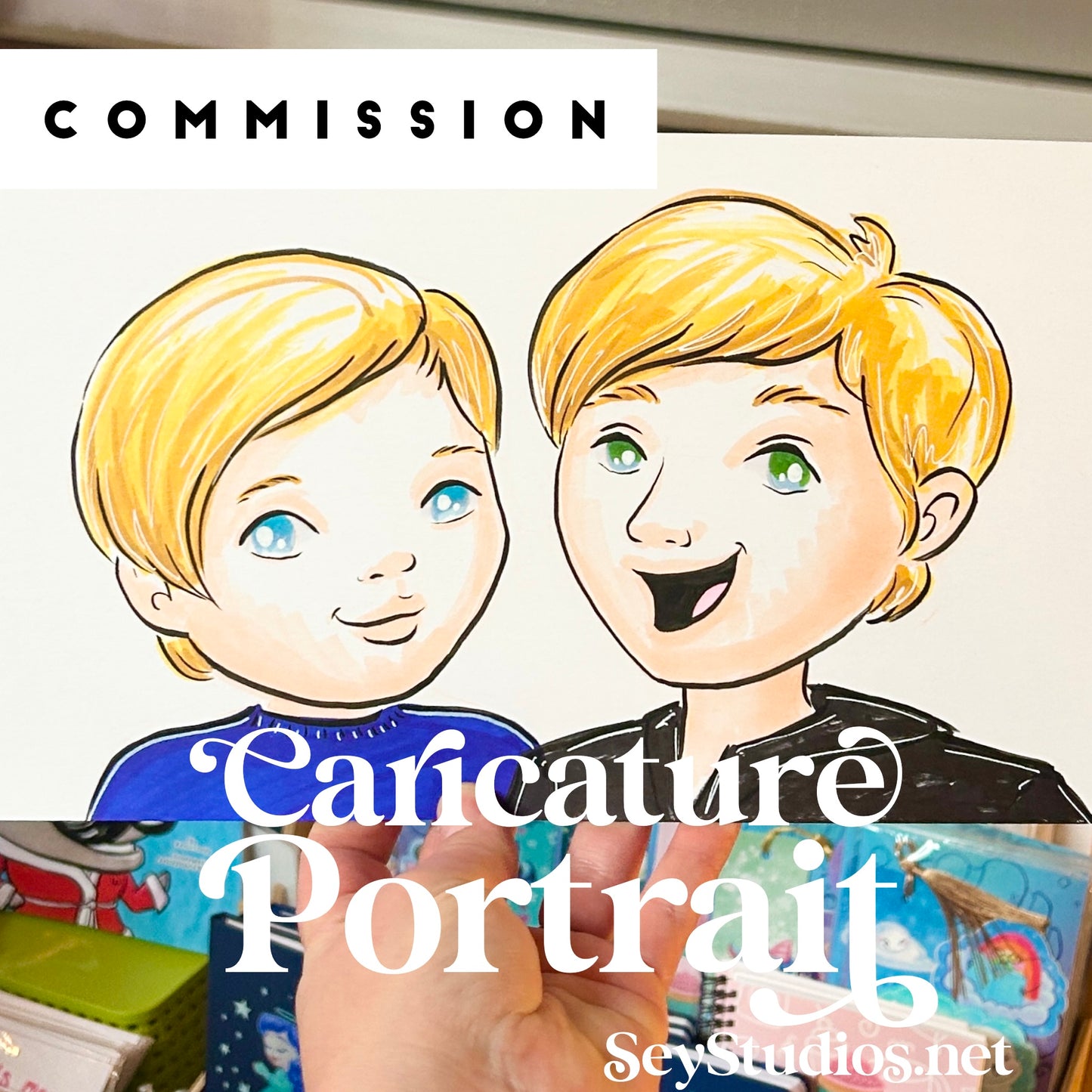 Commission a Caricature Portrait!