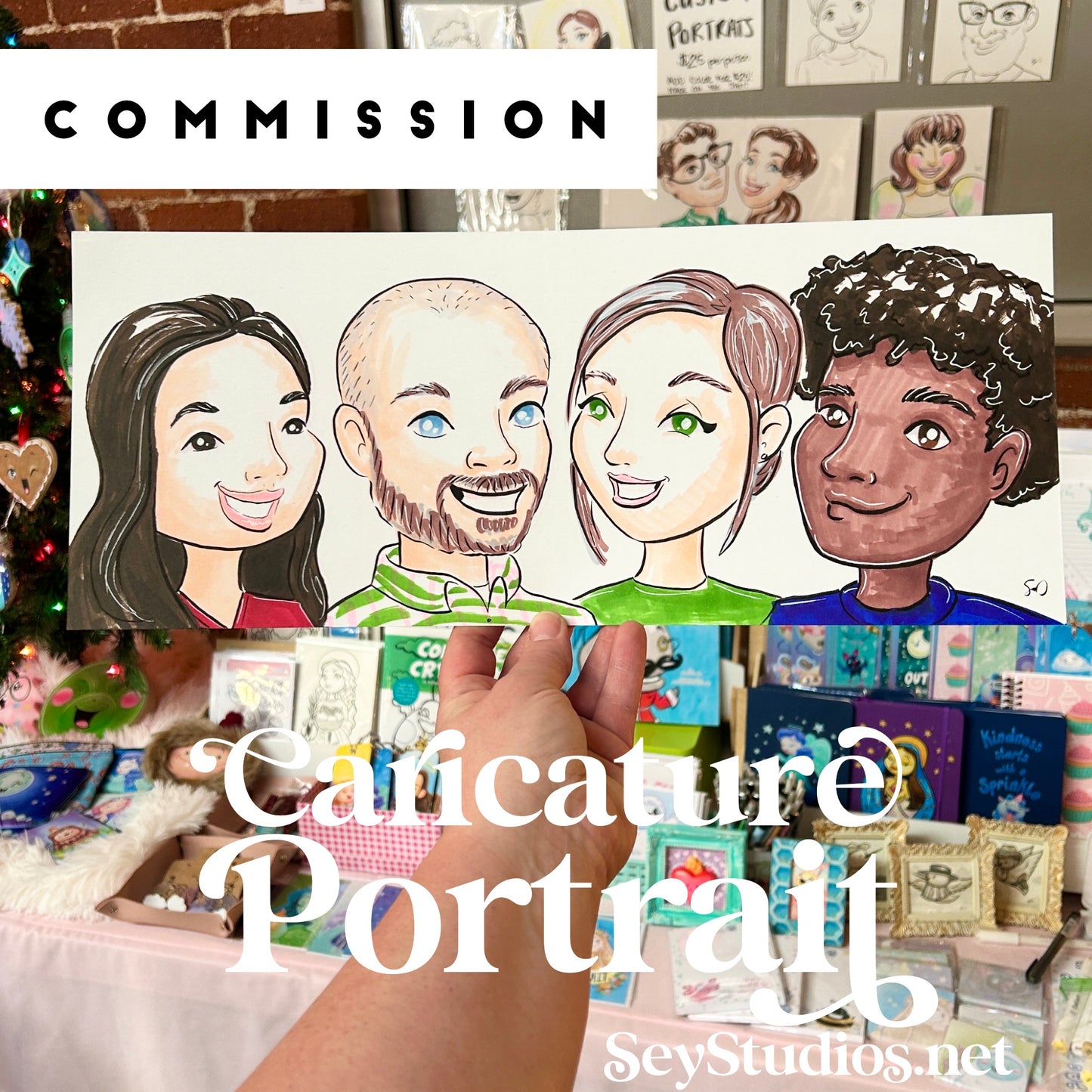 Commission a Caricature Portrait!