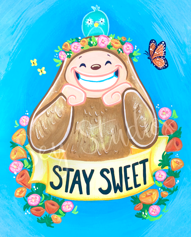 "Stay Sweet Sasquatch" Design