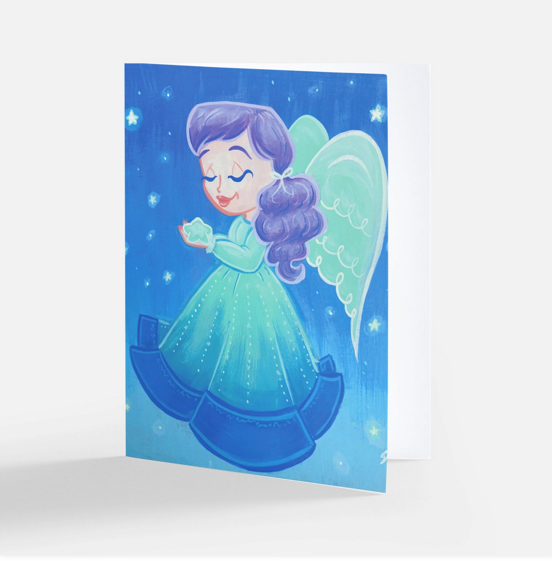 "Angel Elena" Greeting Card