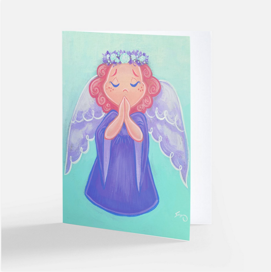 "Angel Sophie" Greeting Card