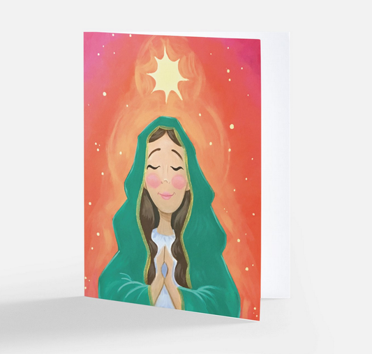 "Our Lady Star of the Sea" Greeting Card