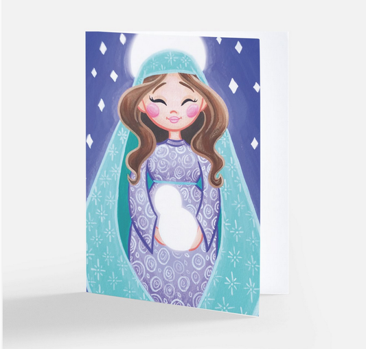"Our Lady of Love & Light" Greeting Card