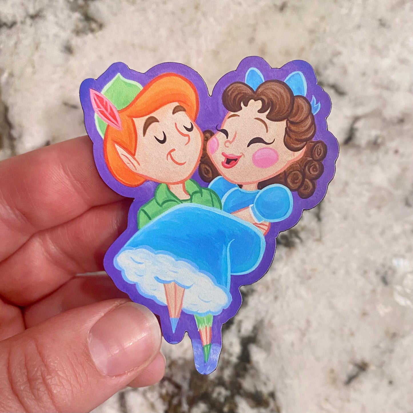 "Magical Peter & Wendy" Magnet