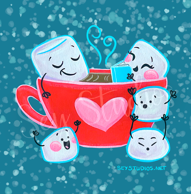 "Marshmallow Family" Design