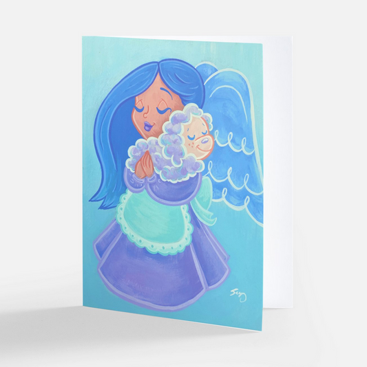 "Angel Nellie" Greeting Card