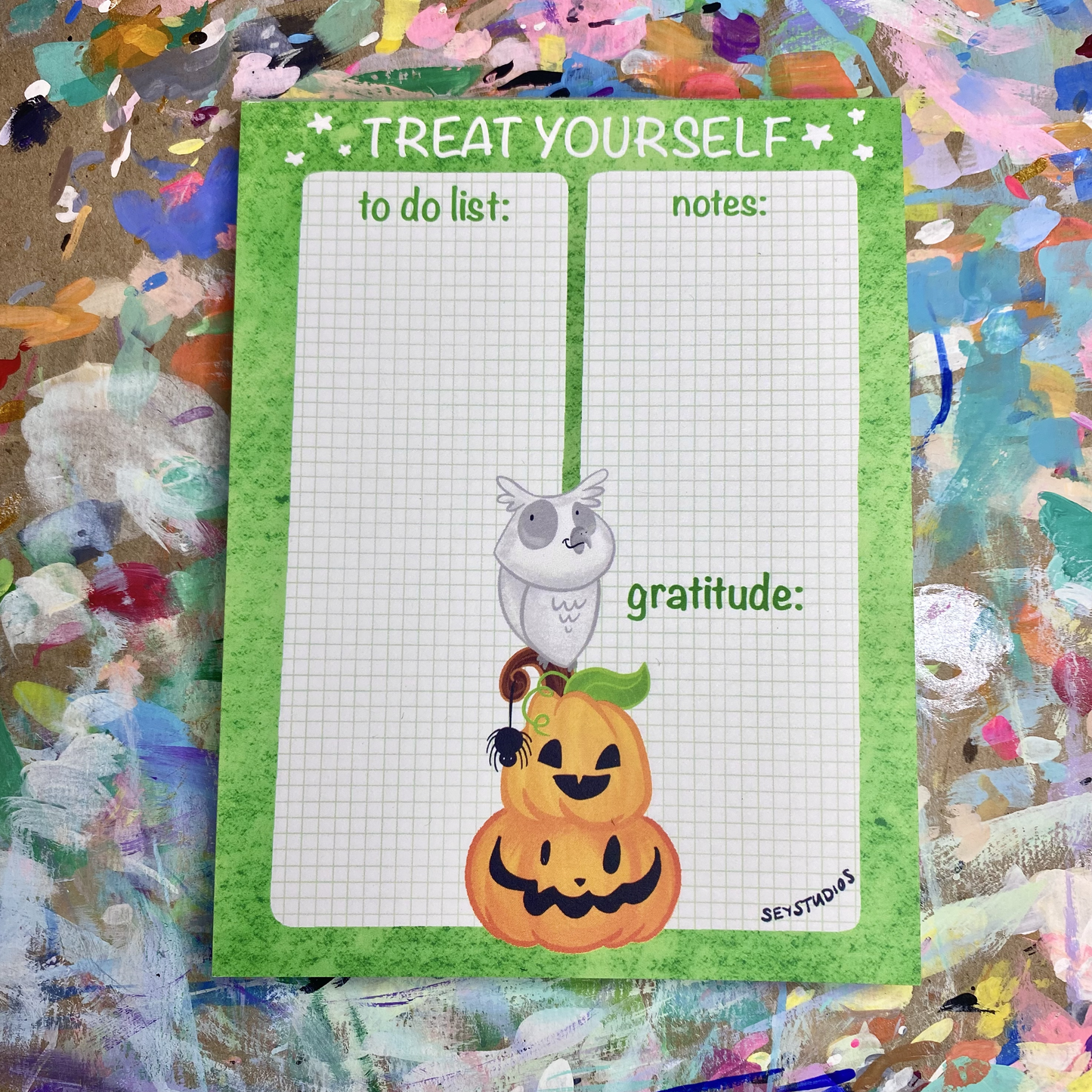 "Treat Yourself" Notepad