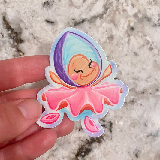 "Magical Dancing Oyster" Sticker