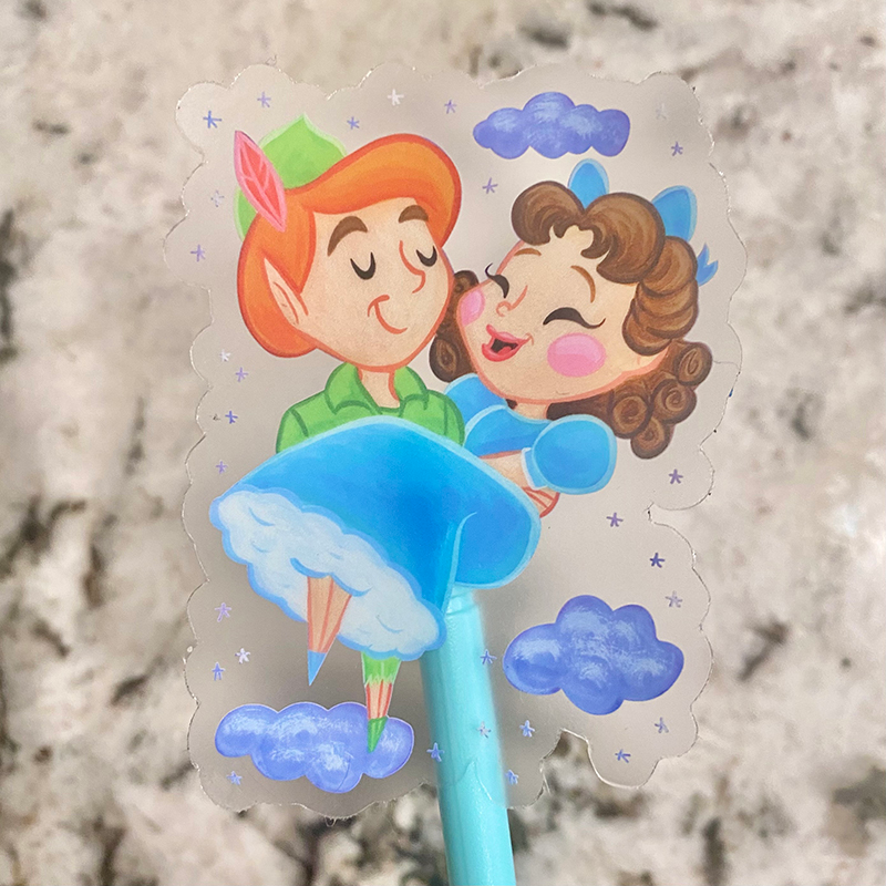 "Magical Peter & Wendy" Sticker