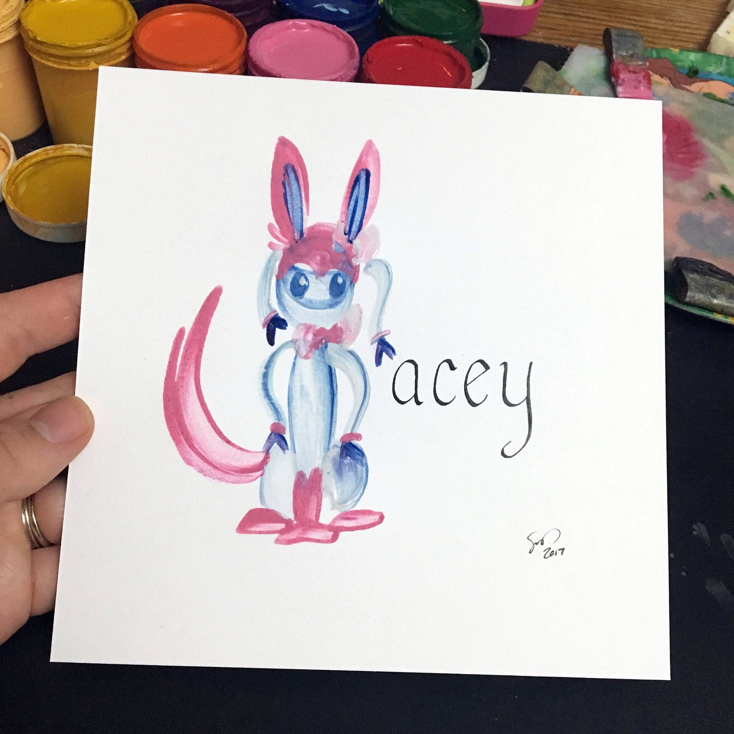 Name Painting - Anime - Personalized