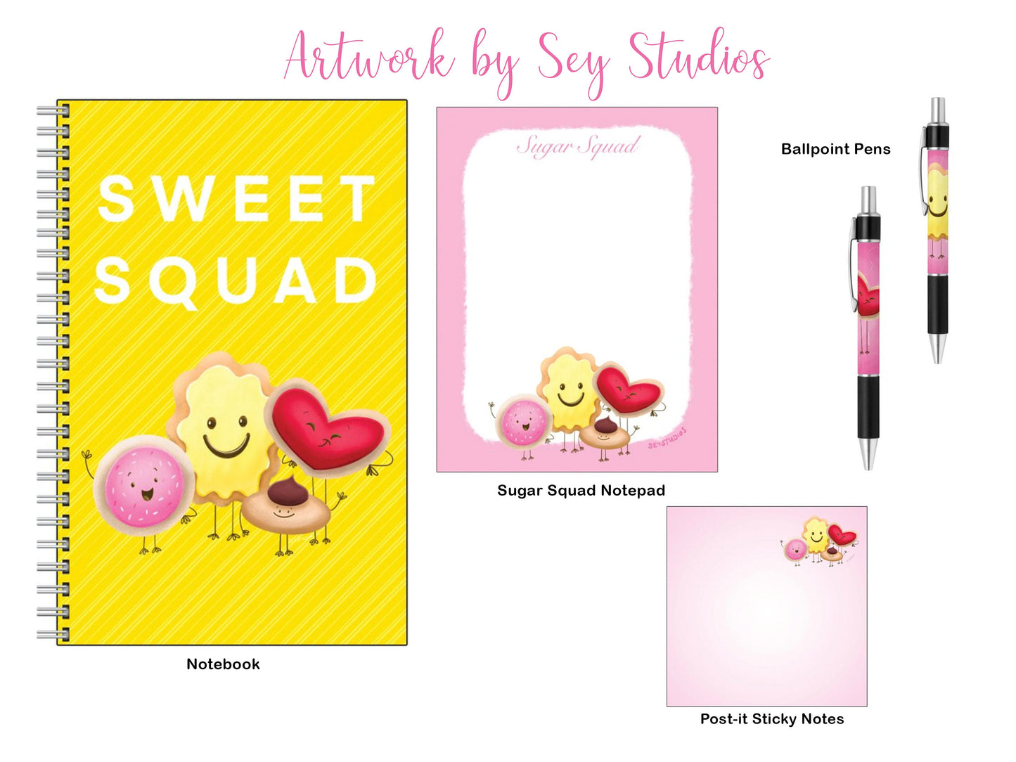 "Sweet Squad Cookies" Design